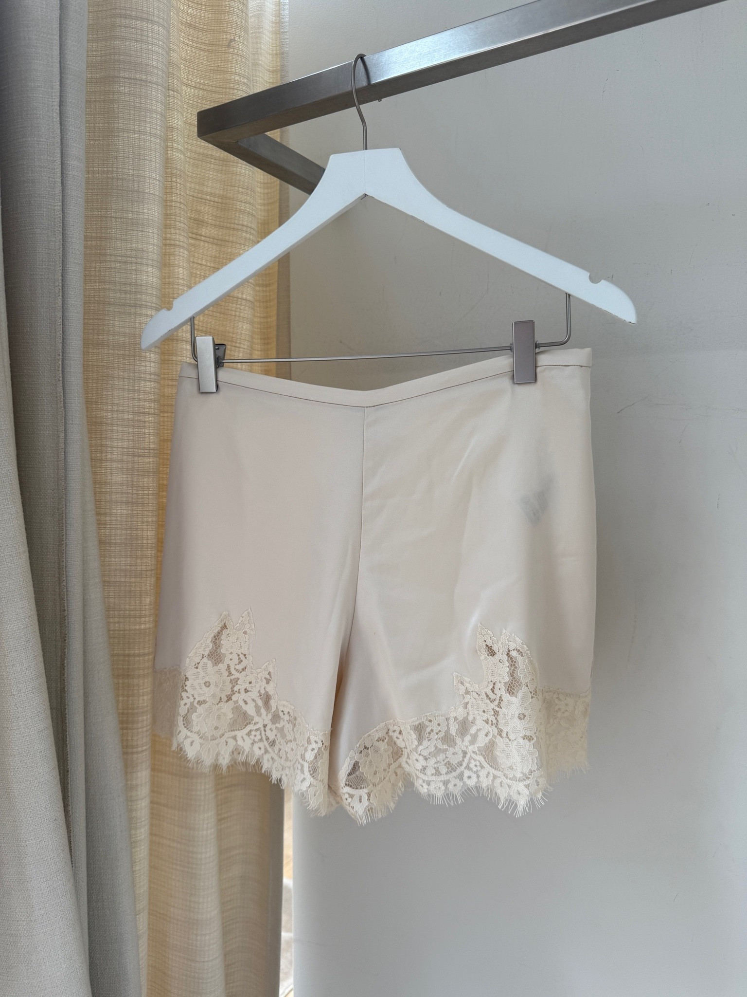 LACE SHORTS - These satin lace shorts in an colour are on my wish list! So pretty and flattering on 

#shorts #satin #summer

#LTKsummer #LTKspring #LTKeurope