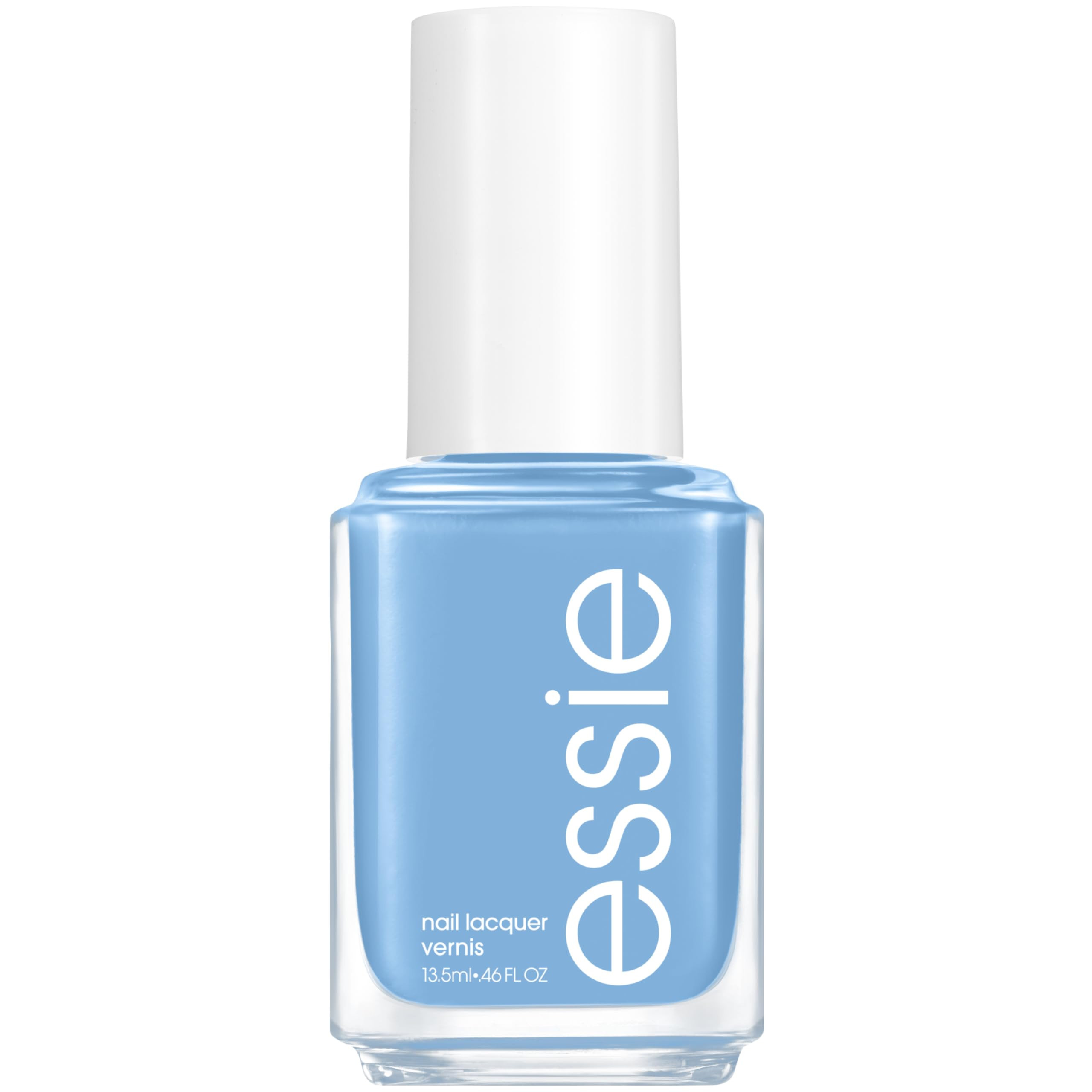 essie salon-quality nail polish, vegan, blue, cream, tu-lips touch, 0.46 fl oz | Amazon (US)