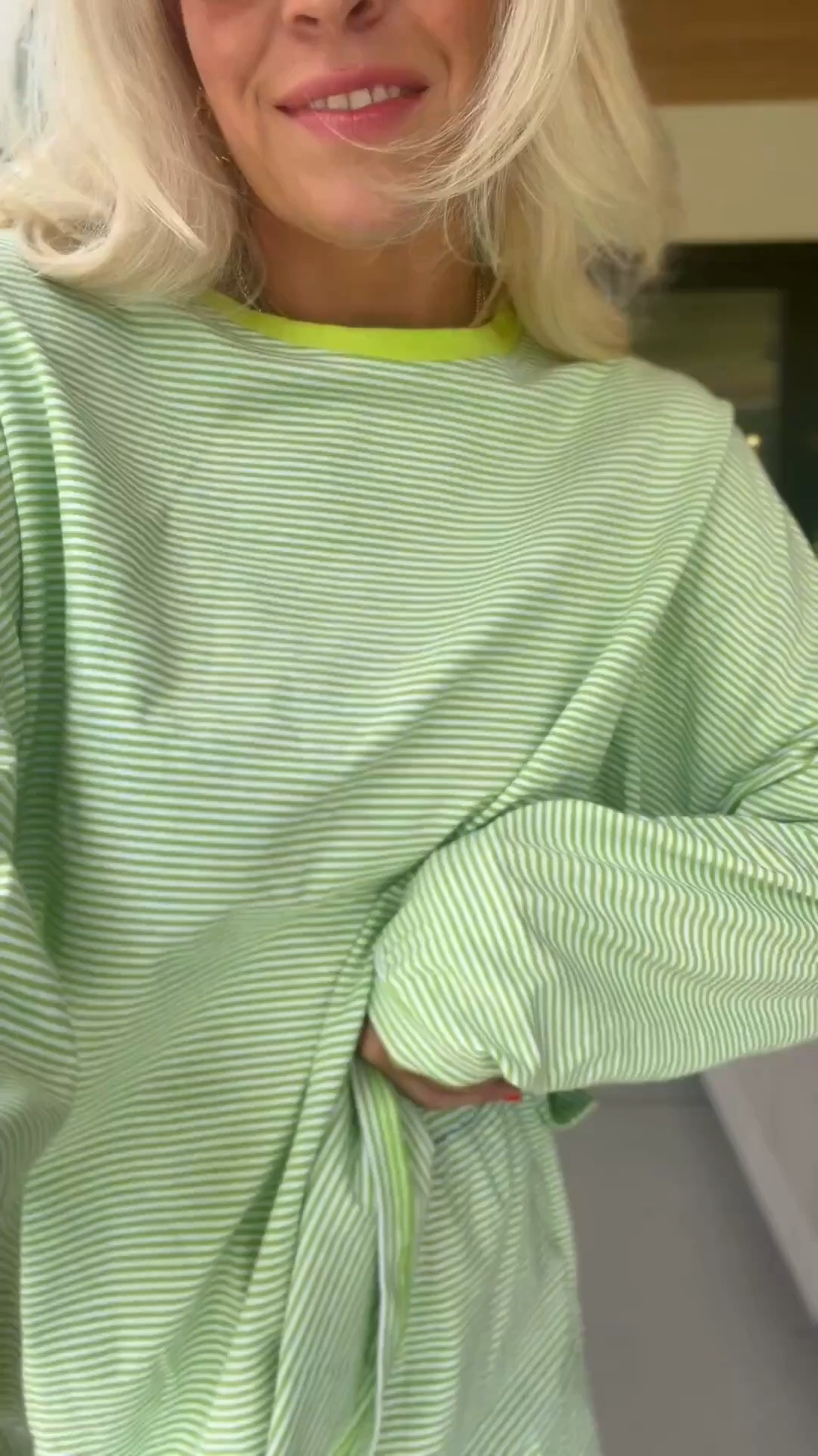 This striped green set is so cute and comfortable!

#LTKootd #LTKgrwm #LTKmomlife