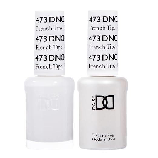 DND Gel Nail Polish Duo, White | Matching UV/LED Gel Polish & Air Dry Lacquer Set, Chip-Free Long... | Amazon (US)