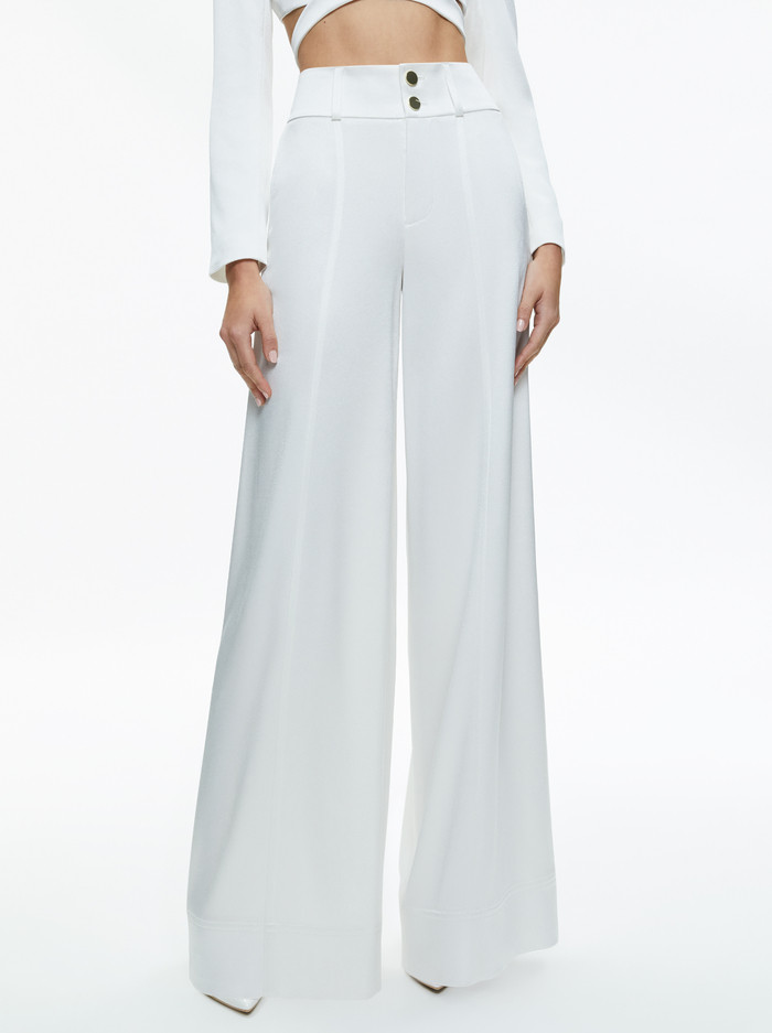 MAME HIGH RISE WIDE LEG PANT | Alice + Olivia