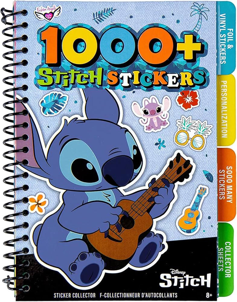Fashion Angels Disney Stitch Sticker Book, Includes 1,000+ Stickers & Collector Pages, Disney Lil... | Amazon (US)