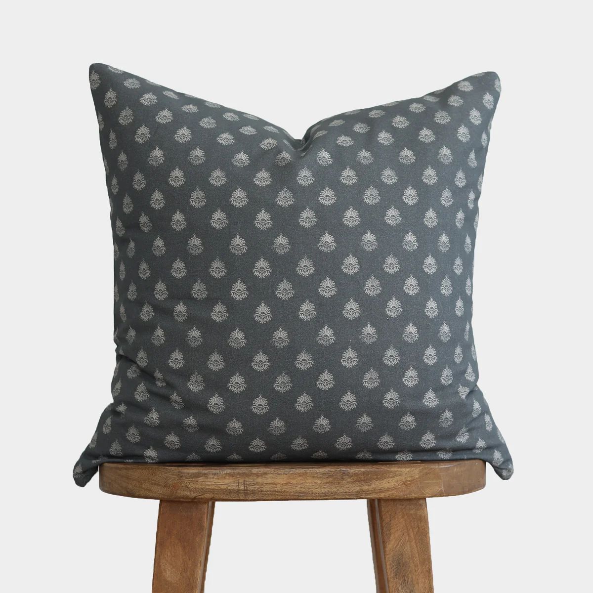 Clay vintage in blue - Pillow Cover Single - 18" | 22" | Woven Nook