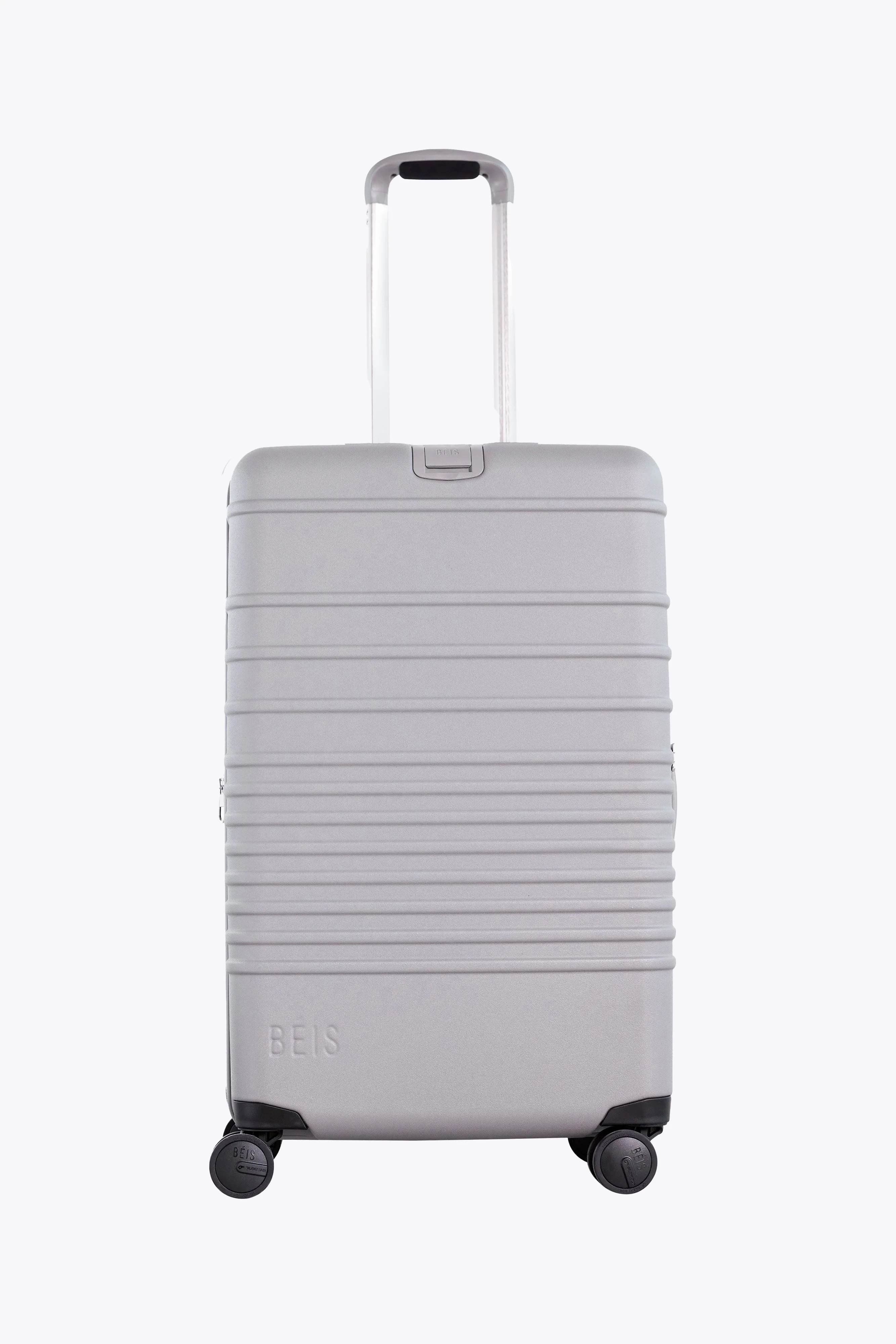 The Medium Check-In Roller 
                in Grey | BÉIS Travel