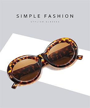 Oval Men And Women Vacation Sunglasses Beach Riding Driving Trend UV400 Sunglasses Gift | Amazon (CA)