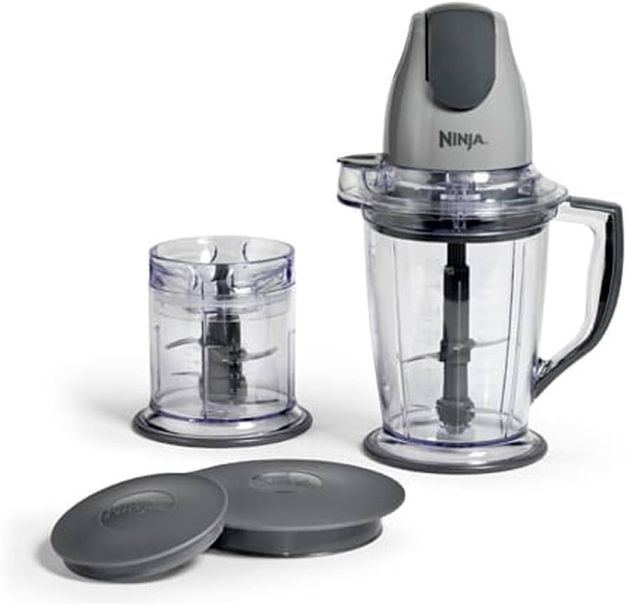 Ninja QB900B Master Prep Food Processor Blender with 48 oz Pitcher & 16 oz Chopping Bowl, Perfect... | Amazon (US)