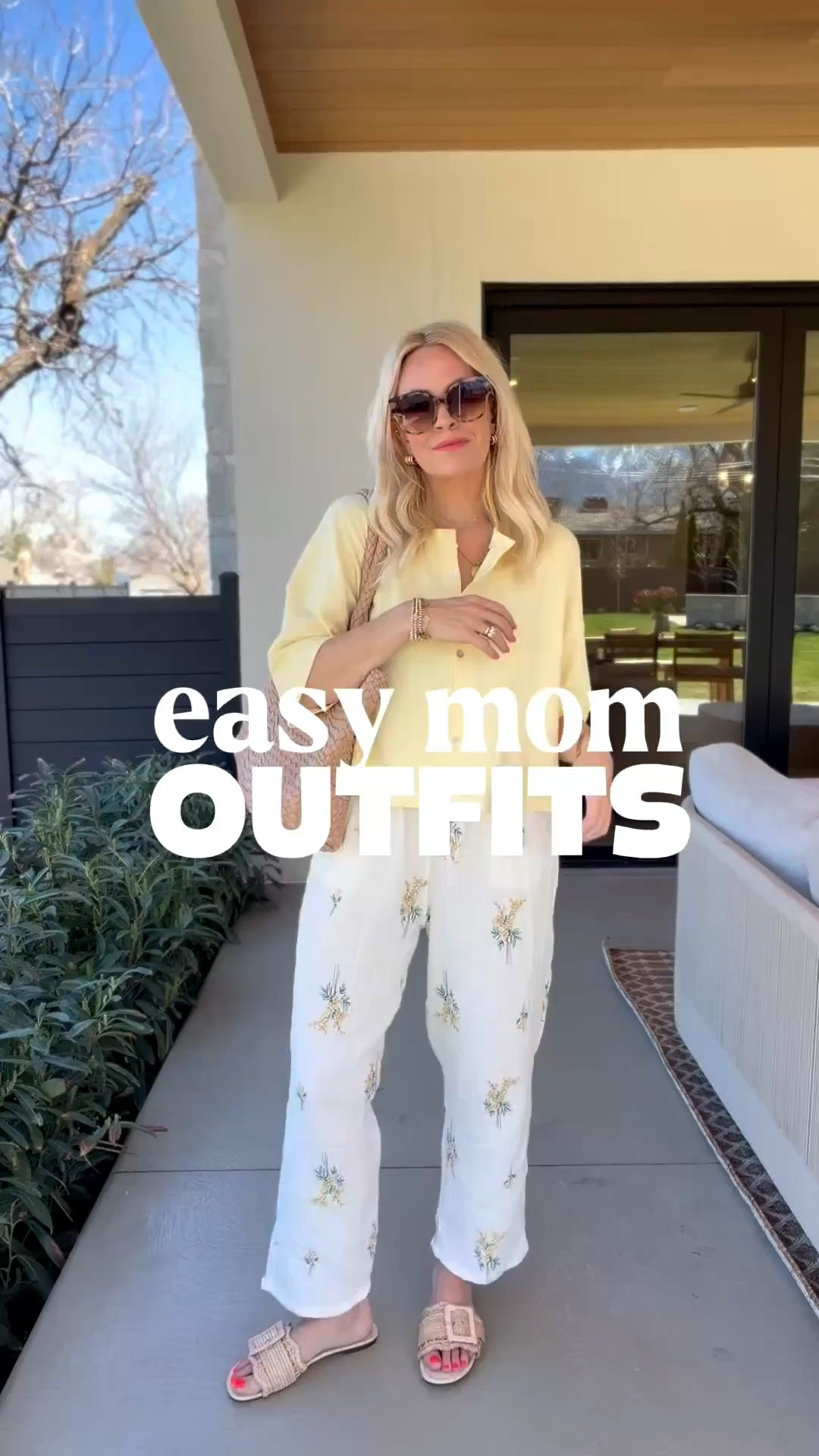 Easy mom outfits for spring!