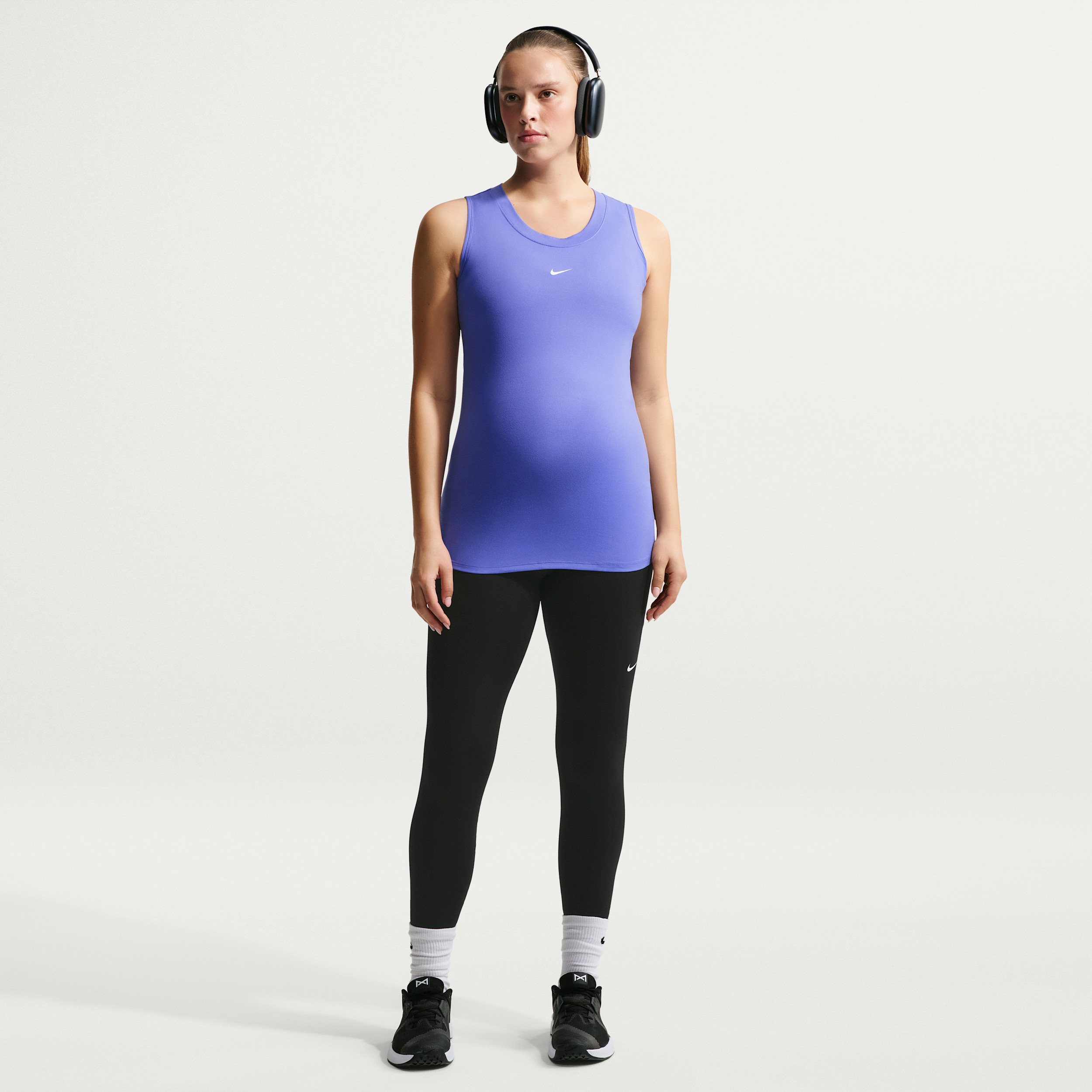 Nike Women's (M) One High-Waisted 7/8 Leggings with Pockets (Maternity) in Black | FN4288-011 | Nike (US)