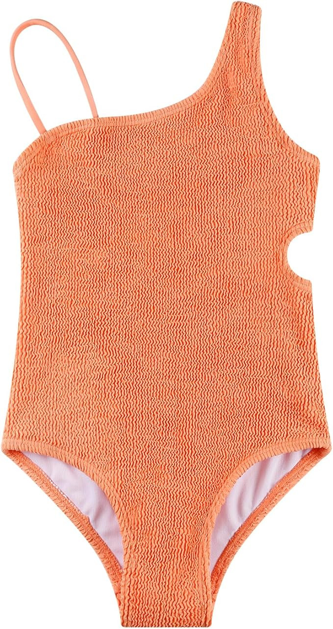 LIZENS Girls One-Piece Swimwear Adjustable Bathing Suit for Girls Swimsuit Size 4-16 | Amazon (US)