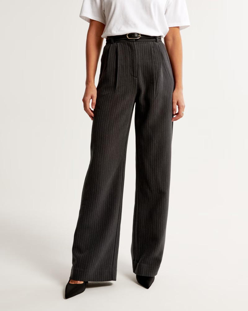 Women's A&F Sloane Tailored Pant | Women's New Arrivals | Abercrombie.com | Abercrombie & Fitch (US)