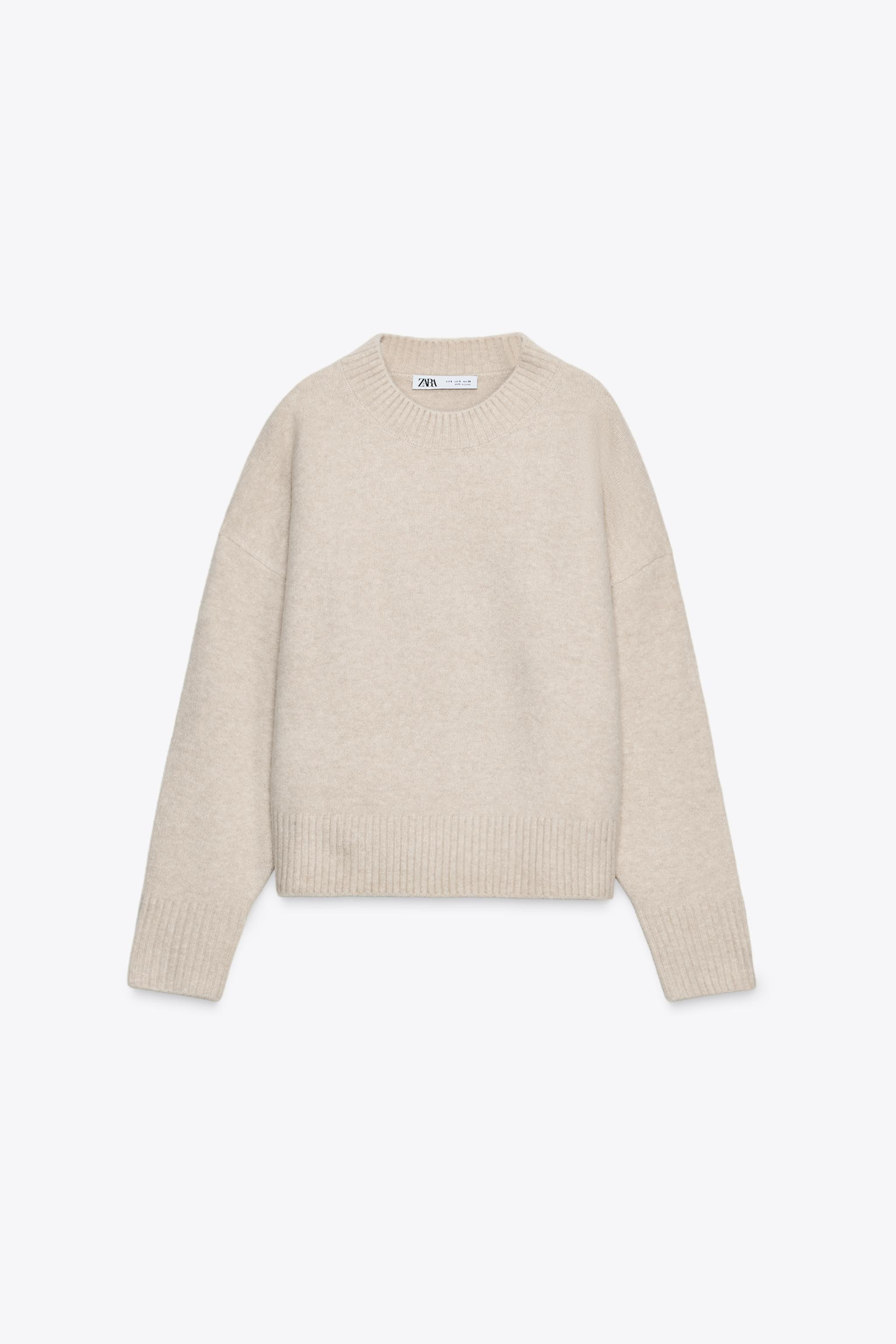 SOFT BASIC KNIT SWEATER | Zara US