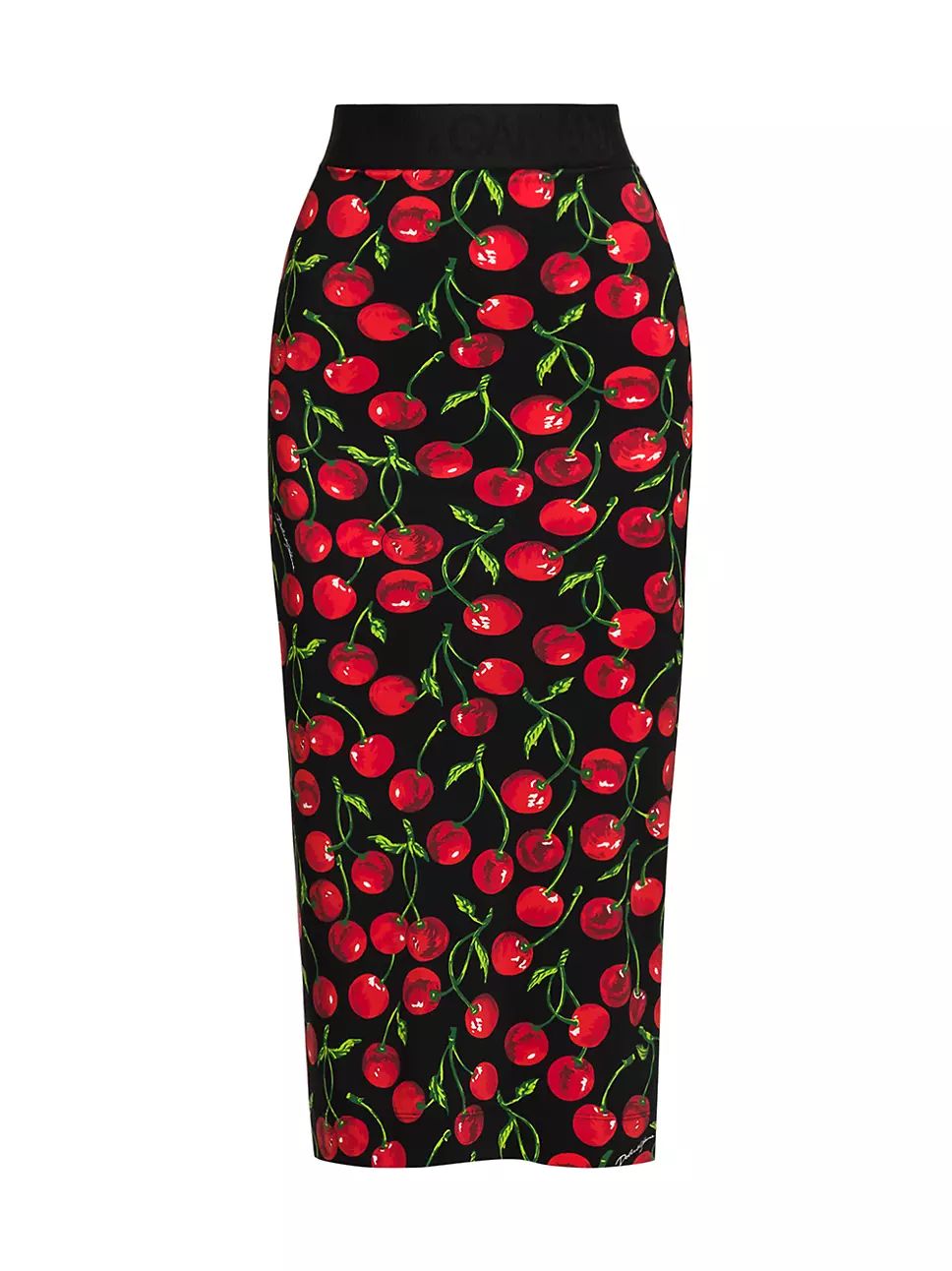 Cherry Print Midi Skirt | Saks Fifth Avenue