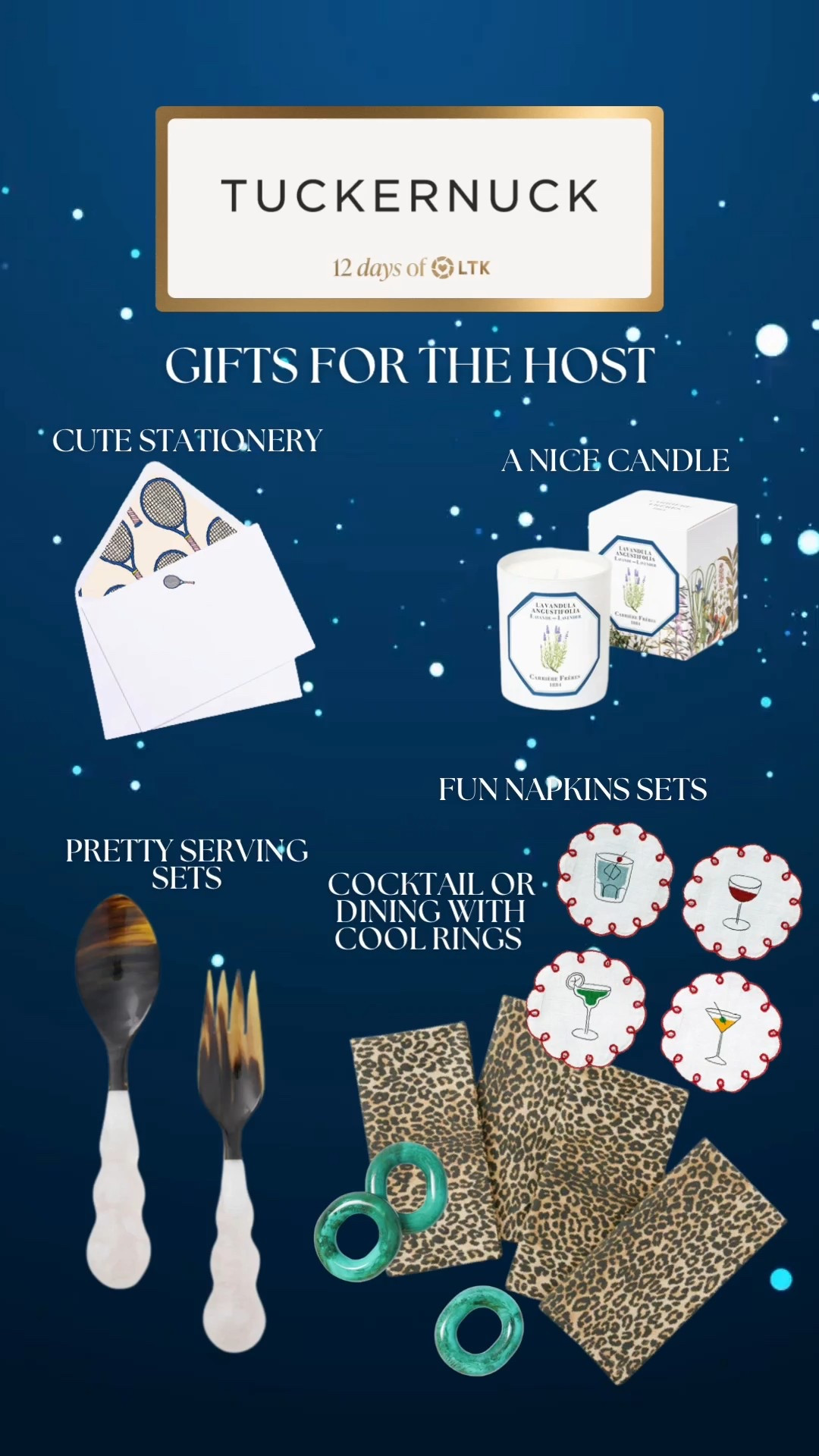 Gifts perfect for the host or someone who likes hosting 

#LTKSeasonal #LTKHoliday #LTKGiftGuide