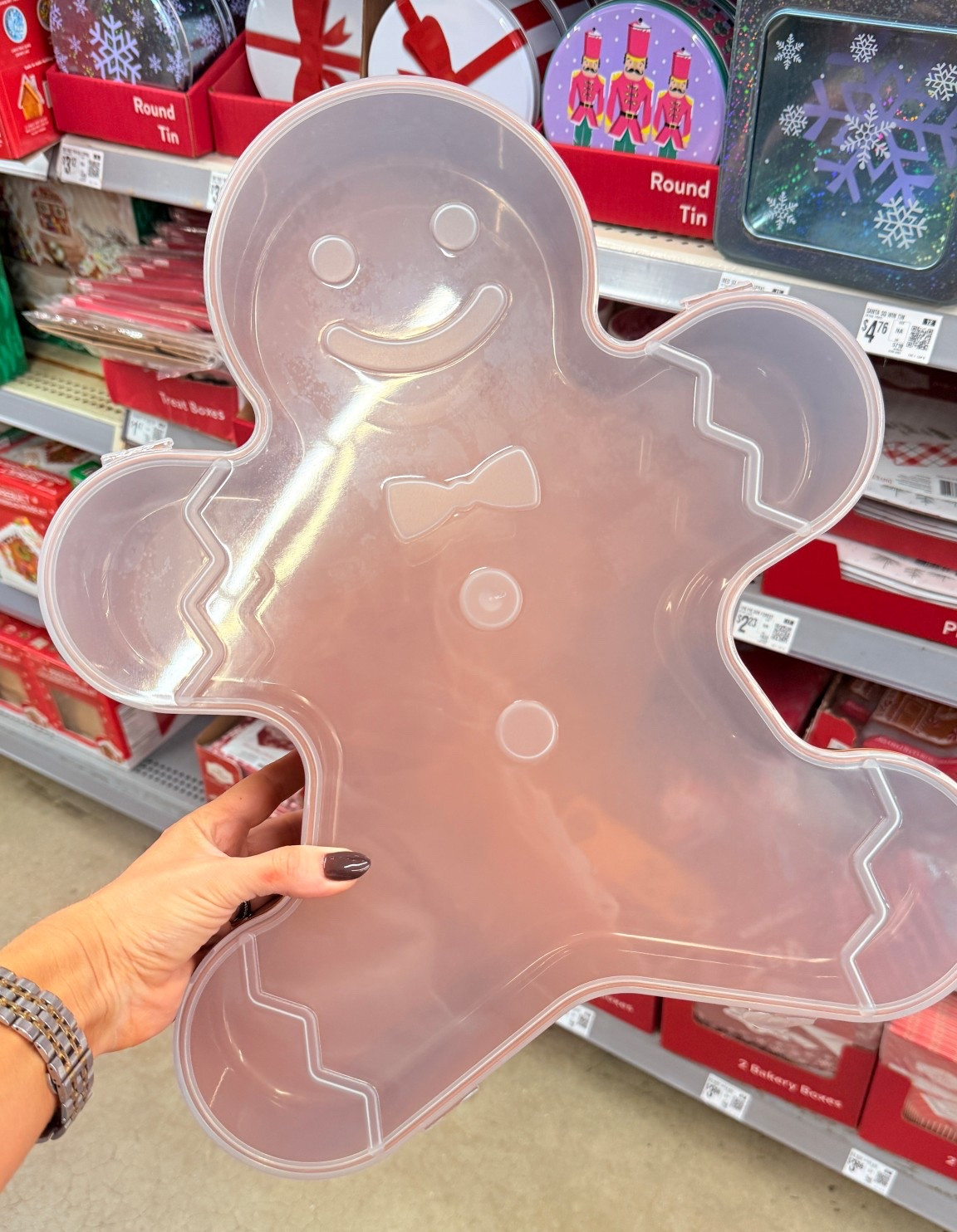 The cutest gingerbread container to gift full of goodies!

#LTKHoliday