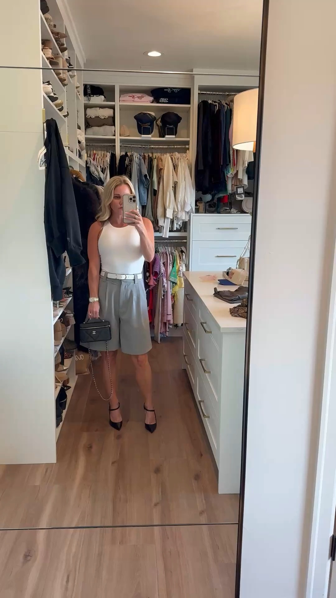 Revolve outfit, girls night look, long short trend, Chanel bags, summer outfit, work outfit

#LTKgrwm #LTKootd #LTKvlog