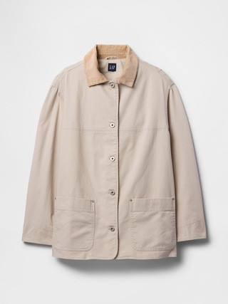 Corduroy-Collar Barn Jacket | Gap (US)