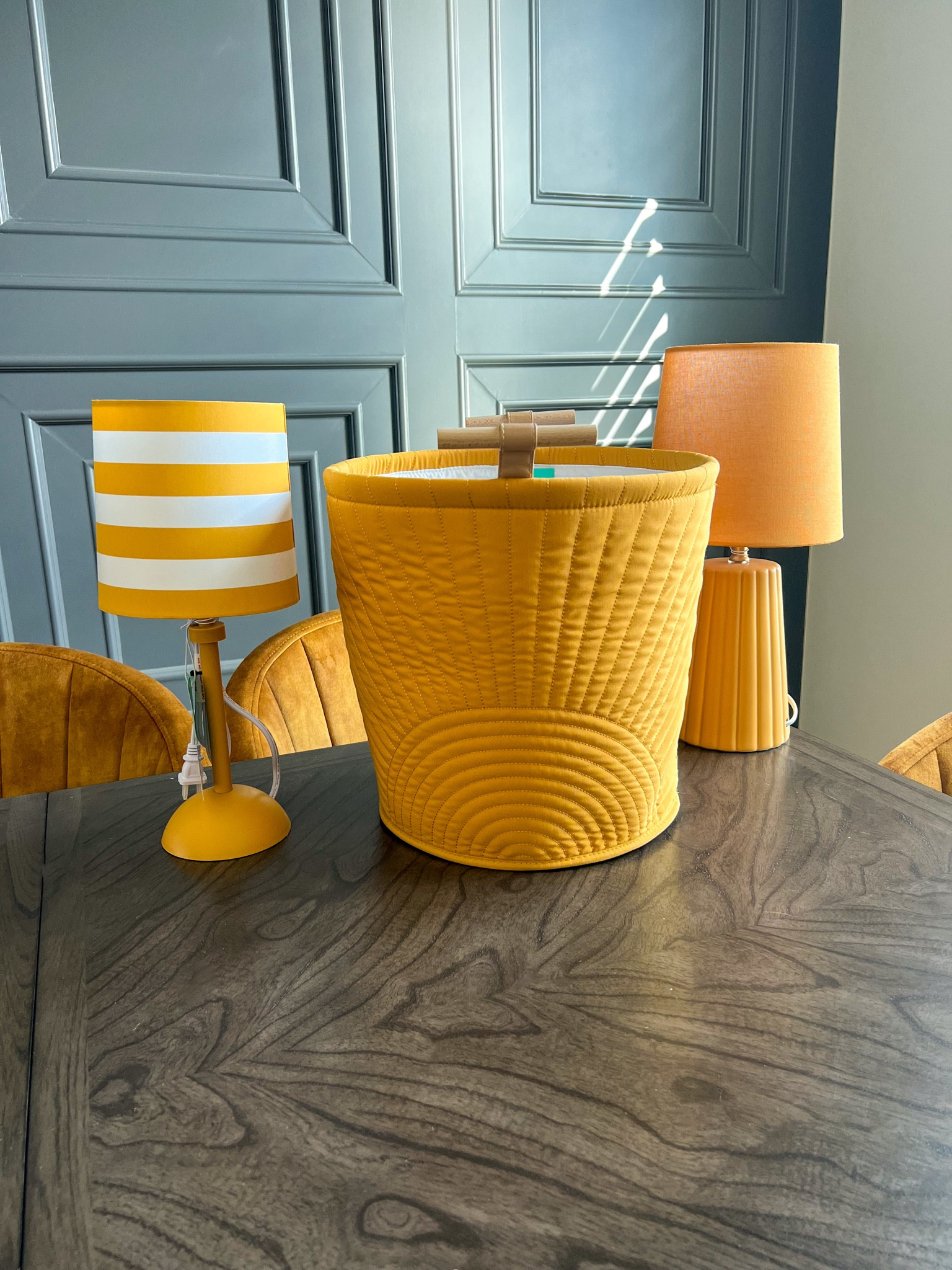 Brining a little sunshine inside with pops of yellow! Love these for kiddos rooms. 

Organization, lamps, target home, kids decor, family room, lakehouse 

#LTKhome #LTKkids #LTKfindsunder50