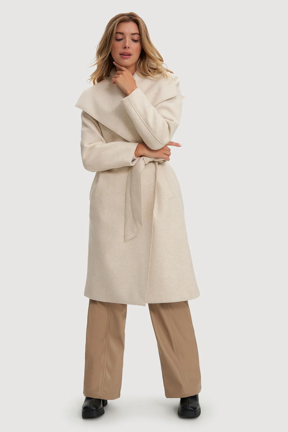 Lena Long Length Coat | Noize (US)