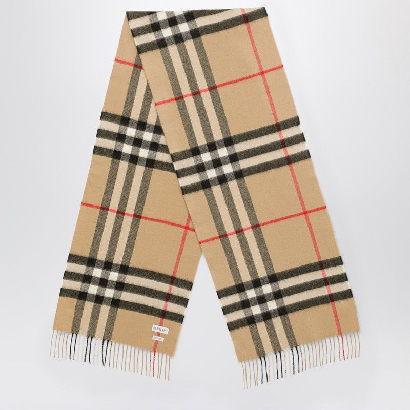 Burberry Scarf With Check Motif | Baltini