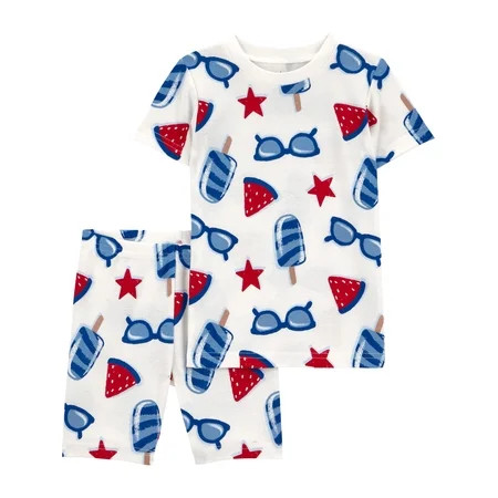 Carter's Child of Mine Toddler Pajama Set, 2-Piece, Sizes 12M-5T | Walmart (US)