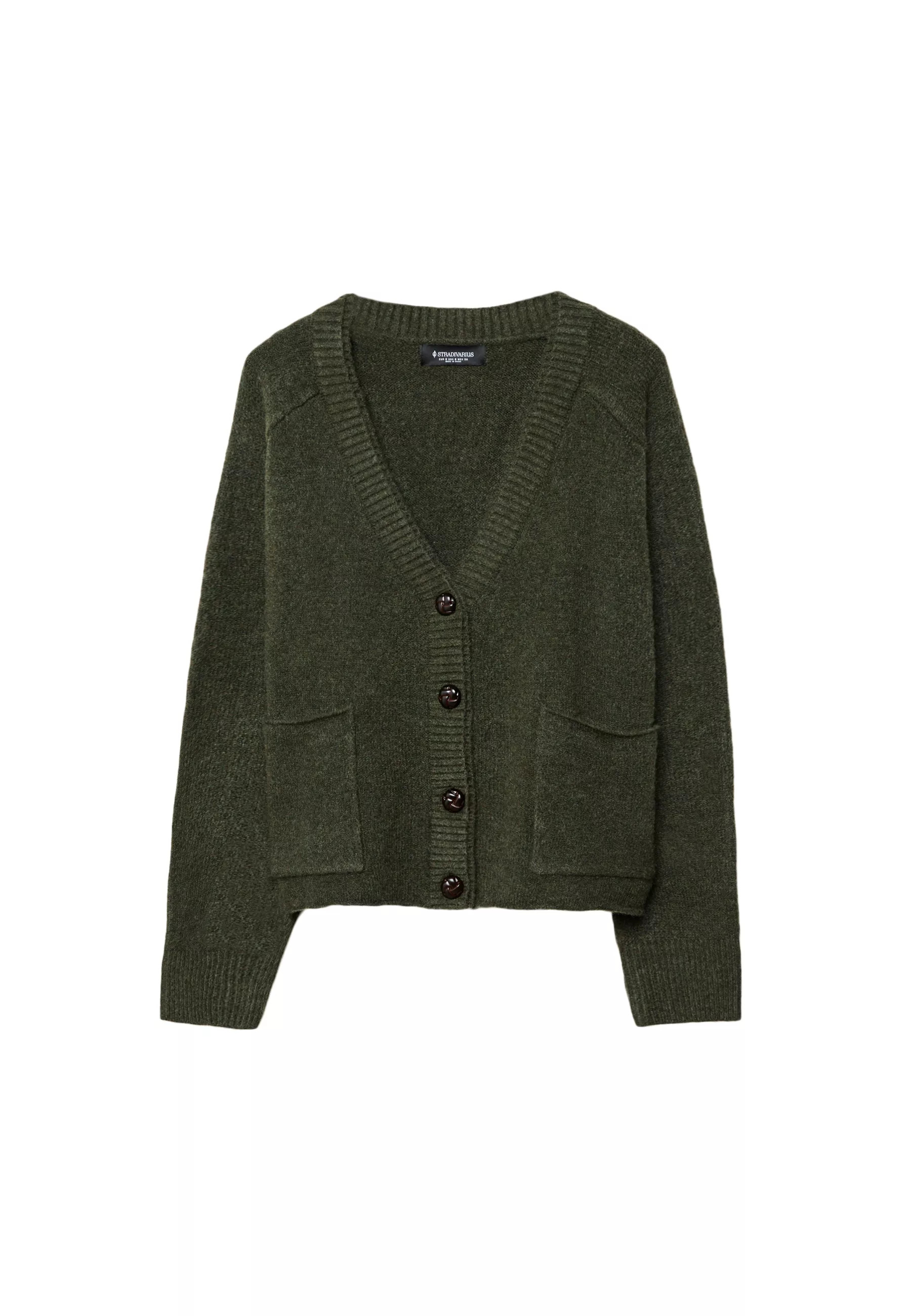 Gilet en maille à double col - Tout afficher femme | Stradivarius France | Stradivarius (FR)