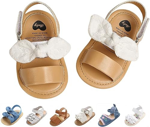 Baby Girls Sandals Summer Shoes Outdoor First Walker Toddler Girls Shoes For Summer | Amazon (US)