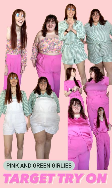 We are pink and green girlies through and through. Here’s everything from our recent target try on, full video on our TikTok!

#LTKunder50 #LTKcurves #LTKGiftGuide