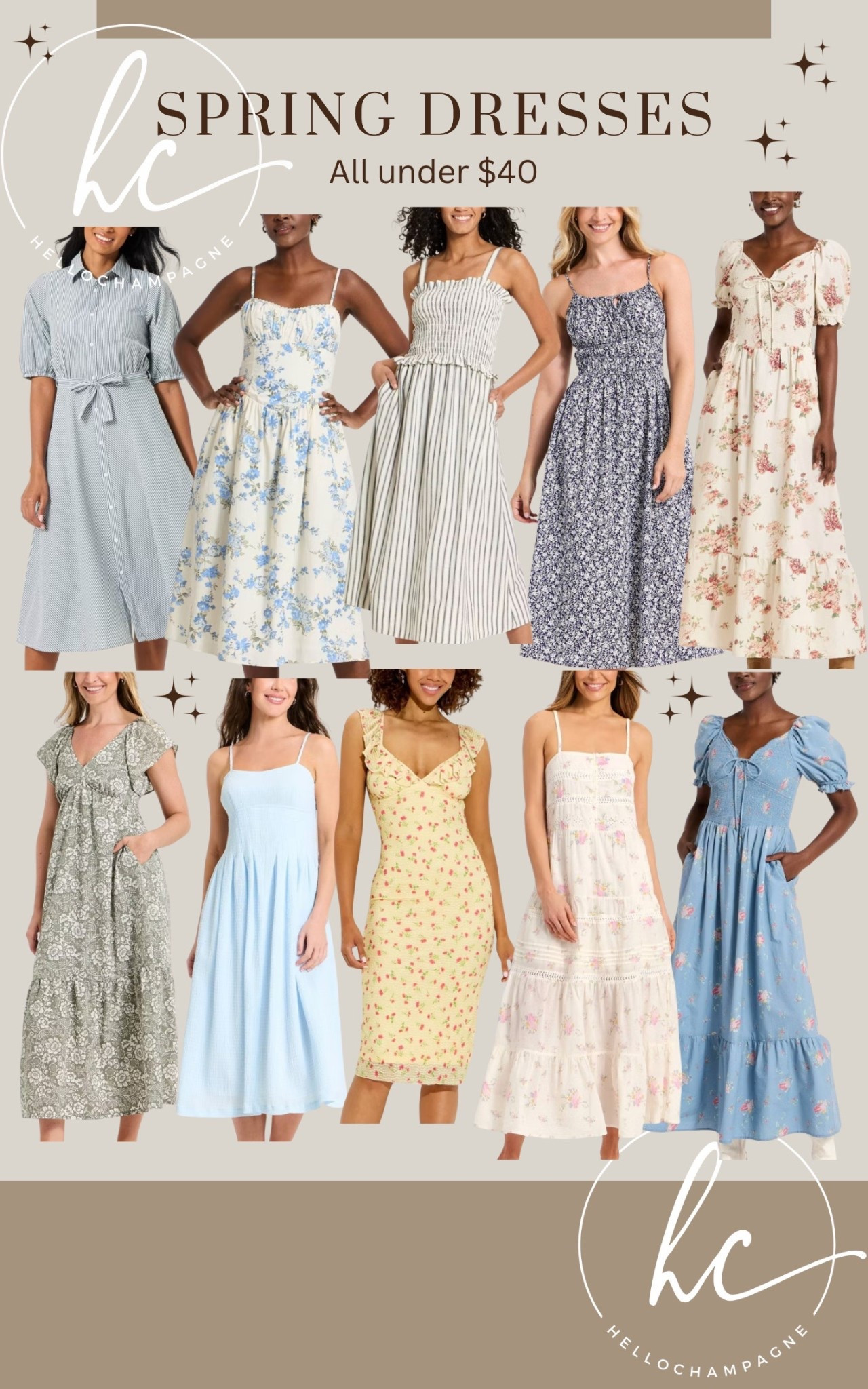Spring dresses under $40 🌷

#LTKWedding #LTKootd #LTKSaleAlert