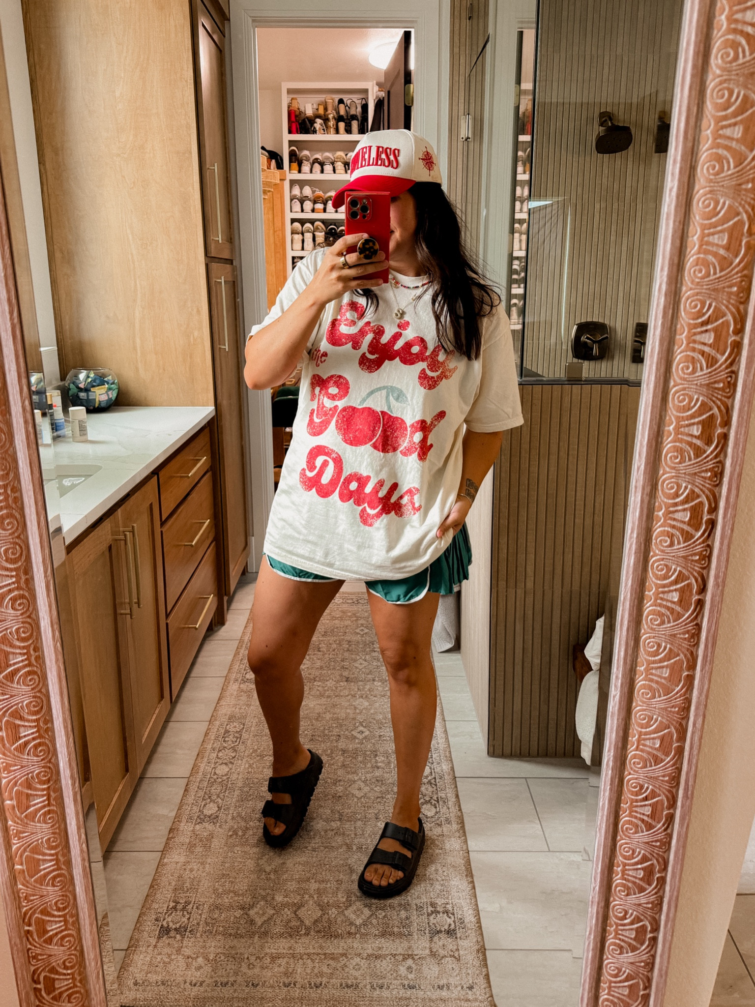 Tee: XL
SHORTS: XL


#LTKFindsUnder100 #LTKFindsUnder50 #LTKMidsize