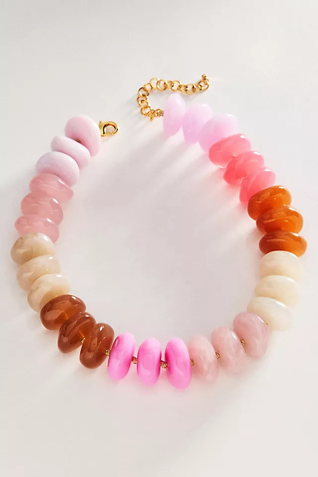 Bowie Necklace, Large Beads | Anthropologie (US)