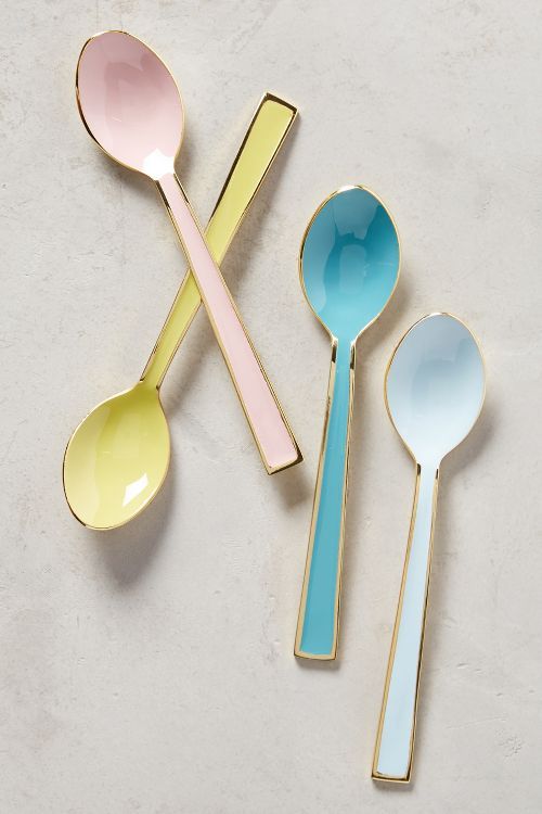 Pastel Tea Spoons | Anthropologie (US)