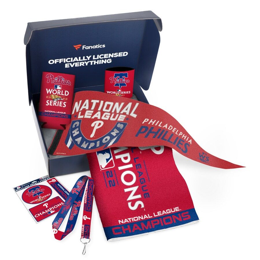 Philadelphia Phillies WinCraft 2022 American League Champions Gift Box - $70+ Value | Fanatics
