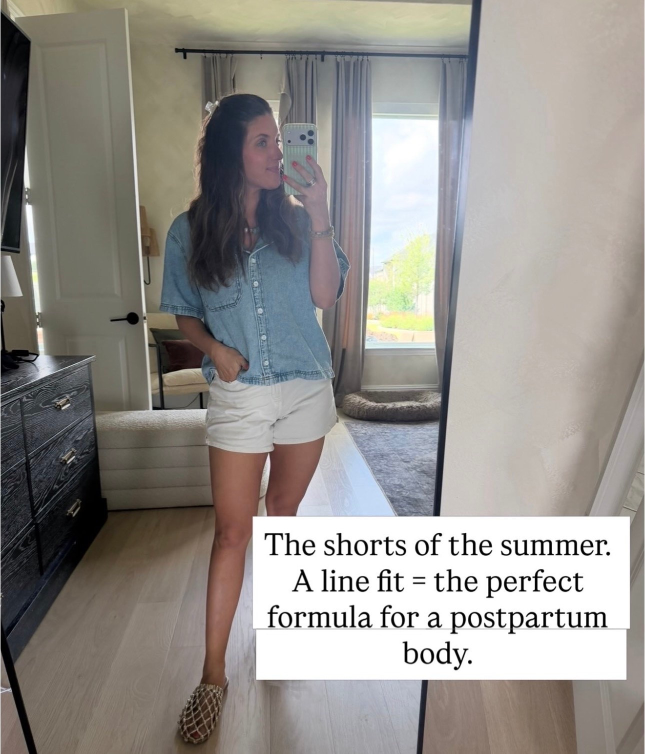 Postpartum friendly shorts!

#LTKootd #LTKmomlife #LTKSeasonal