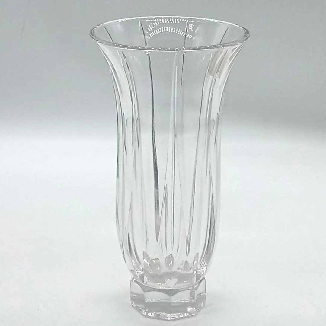 Noritake 8” Crystal Vase Made in Germany Flared Top Heavy Bottom Elegant Vintage - Etsy | Etsy (US)