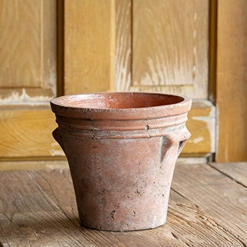 Park Hill Collection ECG00507 Tall Terrace Terracotta Planter, Cement (Medium) | Amazon (US)