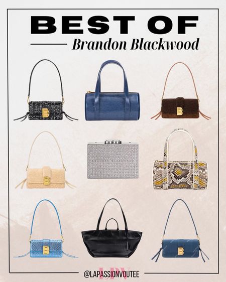 Discover the epitome of style and functionality with Brandon Blackwood bags. Elevate your accessory game with timeless designs and impeccable craftsmanship. From sleek totes to statement-making clutches, each piece embodies luxury and versatility. Embrace sophistication with the best of Brandon Blackwood's iconic bag collection.

#LTKitbag #LTKSeasonal #LTKstyletip