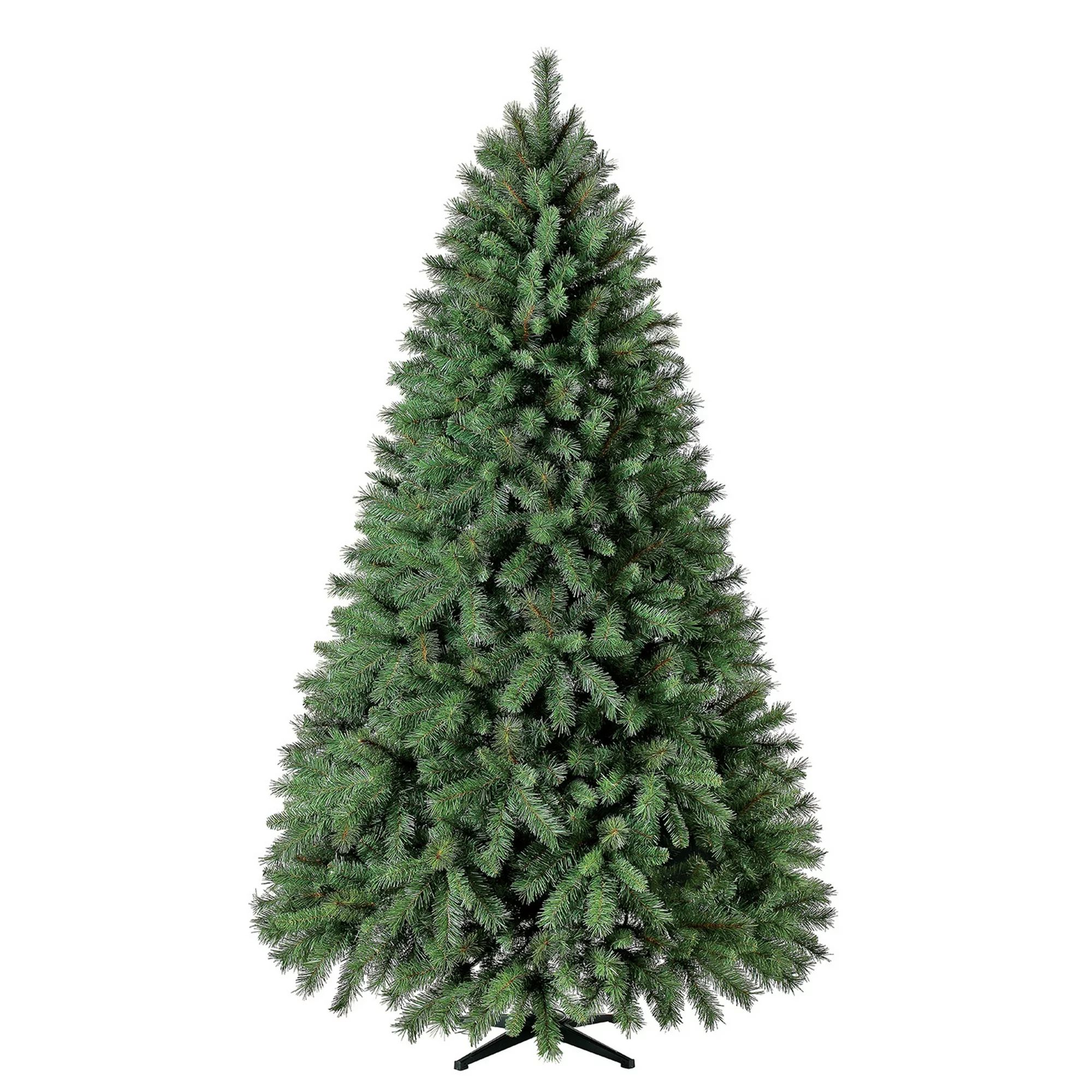 Non-Lit Donner Fir Artificial Christmas Tree, 7.5 ft, by Holiday Time | Walmart (US)