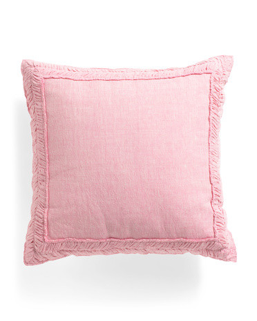 20x20 Sahara Linen Pillow | TJ Maxx