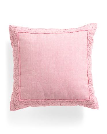 20x20 Sahara Linen Pillow | TJ Maxx