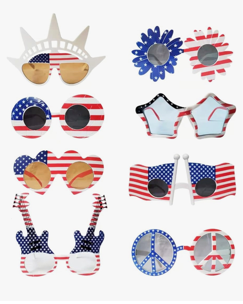 Fourth of July Decorations | Fourth Of July 🇺🇸 | Outfit Ideas Fourth Of July | Fourth of July Glasses 

#LTKSummerSales #LTKParties #LTKStyleTip