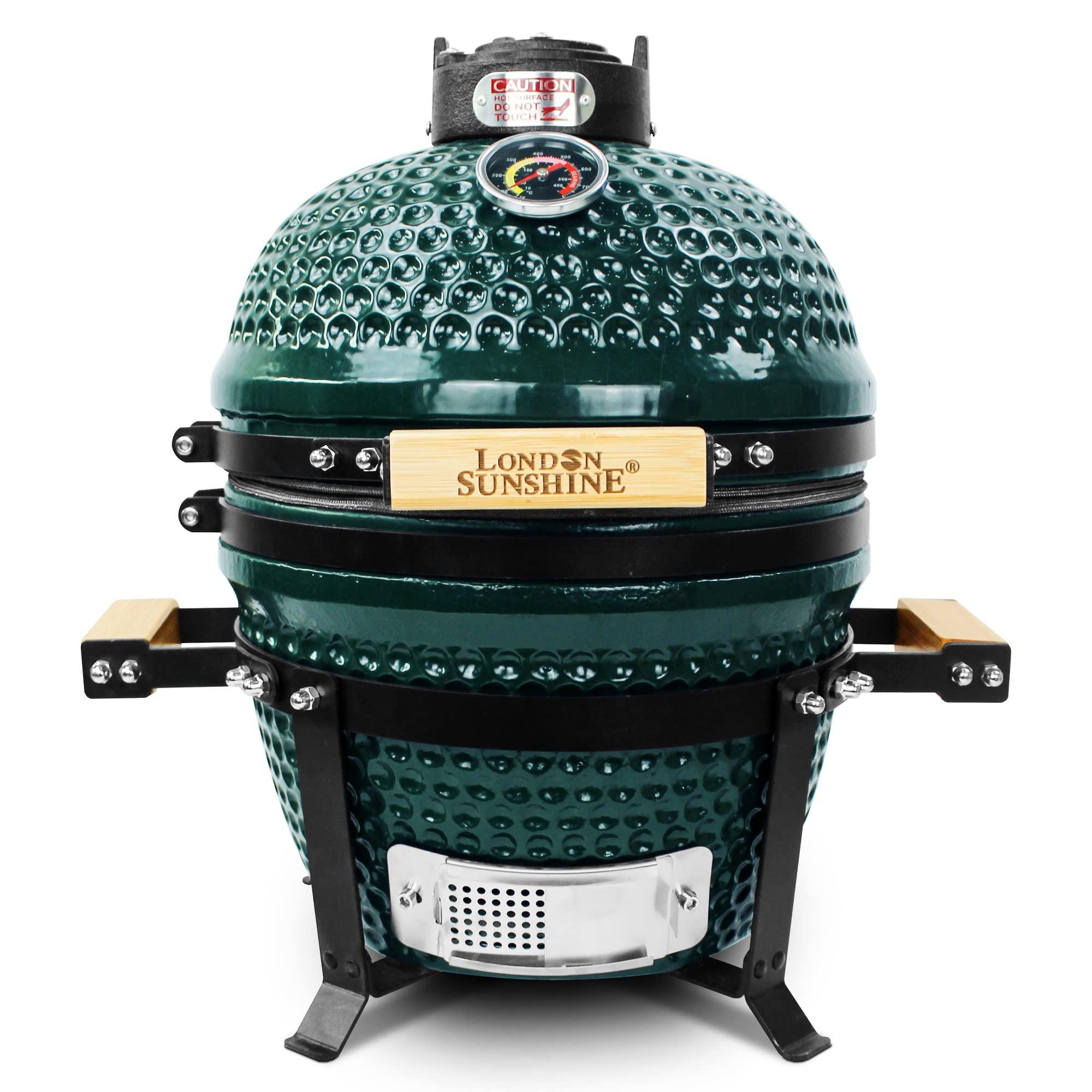 Ceramic Charcoal BBQ Kamado Griller - Portable Tabletop The Cadet Series Smoker | Amazon (US)