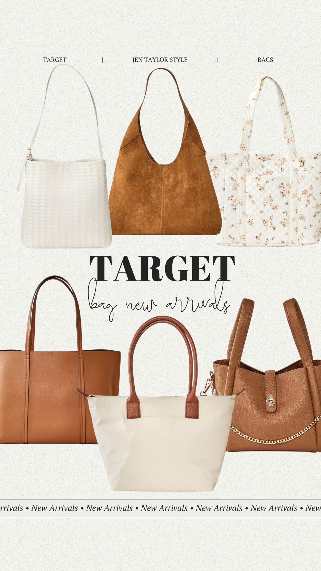 Target bag new arrivals. I love this hobo faux suede bag and nylon tote for fall. Versatile enough to go with any look. 

#target #targetbags #newarrivals

#LTKSeasonal #LTKFindsUnder50 #LTKStyleTip