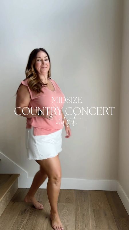 Country concert outfit 

Fit tips:top tts, L // shorts size up, 14 // boots I sized up 1/2 

Summer summer outfit summer fashion country concert country concert look midsize fashion midsize style therecruitermom

#LTKMidsize #LTKVideo #LTKOver40