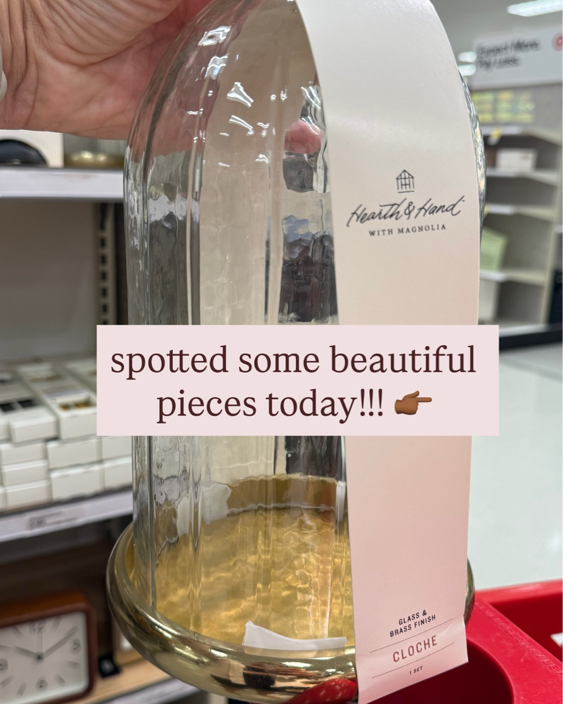 Spotted some beautiful finds at target this morning! I brought home the glass cloche, brass pumpkins & $15 throws! 

Target home decor, fall decor

#LTKHome #LTKSeasonal