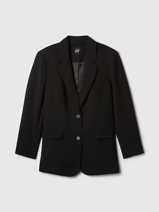 Brushed Twill Relaxed Blazer | Gap (US)