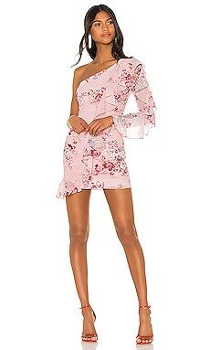 Michael Costello x REVOLVE Carter Dress in Pink Floral from Revolve.com | Revolve Clothing (Global)