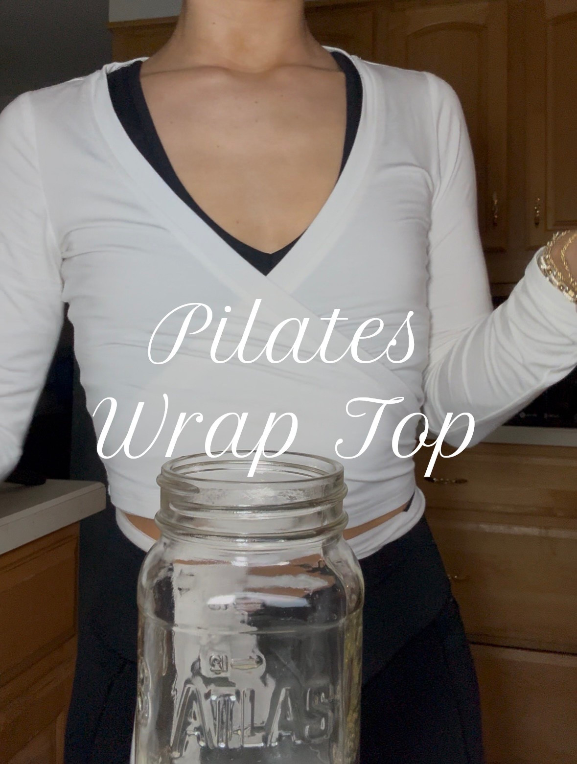 Pilates Wrap Up Top ✨💋 
#pilates #activewear #pilates Princess 
Pilates vibes, Pilates Princess, yoga, wrap top ! 

#LTKPetite #LTKSeasonal #LTKWorkwear