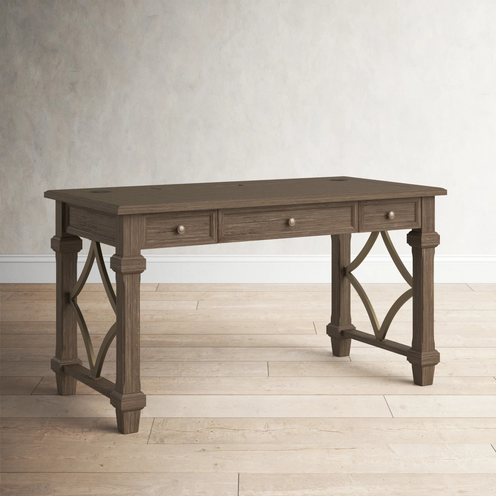 Fraga 54'' Solid Wood Writing Desk | Wayfair North America