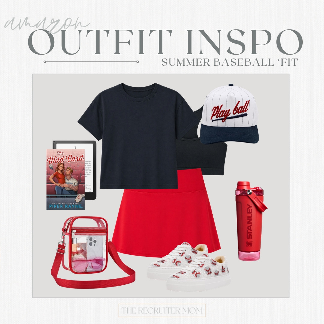 Get ready for summer baseball games in style with the athletic red tennis skirt and navy top 

 

#LTKSeasonal #LTKOver40 #LTKMidsize