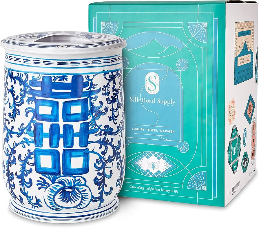 Silk Road Supply - Bathroom Towel Warmer, Hot Towels & Blanket Heater, Essential Luxury Spa Decor... | Amazon (US)